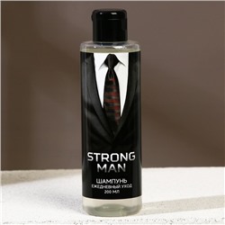 Шампунь для волос STRONG MAN, 200 мл, аромат мужского парфюма, HARD LINE