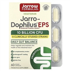 Jarrow Formulas, Jarro-Dophilus EPS, вегетарианский пробиотик, 5 млрд КОЕ, 60 растительных капсул