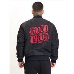 Черная куртка-бомбер Blood In Blood Out Awetado