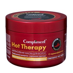 Маска для волос Compliment Hot Therapy, интенсивная, профилактика выпадения, 500 мл