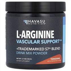 Havasu Nutrition, L-аргинин, для поддержки сосудов, мандарин, 105 г (3,7 унции)