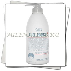 OLLIN Full Force Тонизирующий шампунь с экстрактом пурпурного женьшеня Hair Growth Tonic Shampoo 750мл