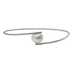 Pulsera - plata 925 - perlas de agua dulce - Ø de la perla: 9 - 9.5 mm