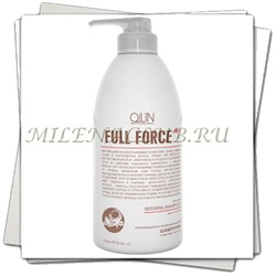 OLLIN Full Force Интенсивный восстанавливающий шампунь с маслом кокоса Intensive Restoring Shampoo 750мл