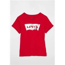 Levi's® - принт на футболке - красный