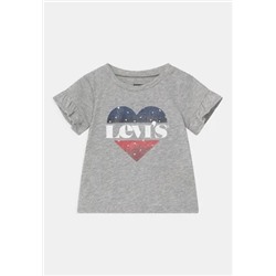 Levi's® - FLUTTER SLEEVE - принт на футболке - серо-пестрый