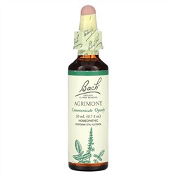 Bach, Original Flower Remedies, репейник, 20 мл (0,7 жидк. Унции)