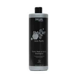 Шампунь тонизирующий для волос и тела SMART CARE Skin Purity Tonic Shampoo Hair & Body, 1000 мл DEWAL Cosmetics MR-DCB20303