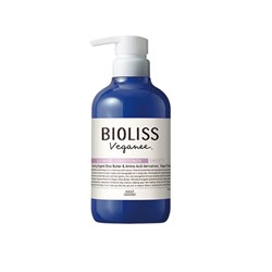 KOSE Кондиционер для волос Bioliss Veganee разглаживающий, аромат розы и смородины, бут 480 мл