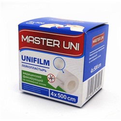 Лейкопластырь Master Uni Unifilm 4*500 полимерная основа