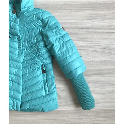 М.ZY 71 Куртка Moncler бирюзовая (116,122,134, 140)