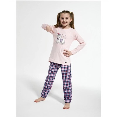 Детская хлопковая пижама 780/113 Scottie розовый, Cornette (Польша)