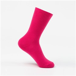 Носки неон, цвет розовый, размер 25-27