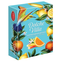 Мармеладные дольки Dolche Villa апельсин, лимон, грейпфрут 300 гр.