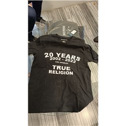 Мужская Футболка True Religion Собираем Ряд Вместе! ПОСЛЕДНИЙ РАЗМЕР