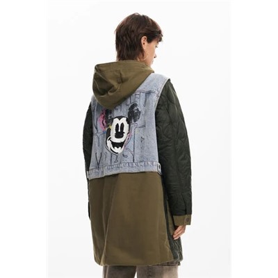 Hybrid parka with Mickey hood