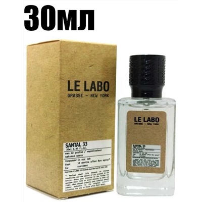 Мини-парфюм 30мл Le Labo Santal 33