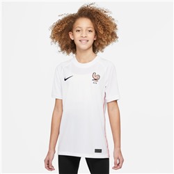Camiseta de deporte FFF 2022 Stadium Away - fútbol - blanco