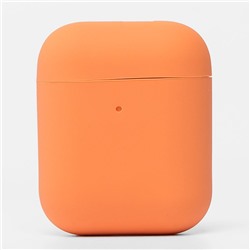 Чехол Soft touch для кейса "Apple AirPods 2" (papaya)