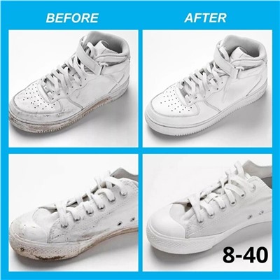 Отбеливатель для белой обуви с эффектом краски для обуви