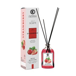 Аромадиффузор с палочками Kreasyon Reed Diffuser Strawberry 115 ml