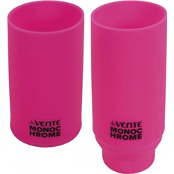 Настольная подставка-стакан для канцелярских принадлежностей 1 отделение, розовый неоновый Monochrome deVENTE 4104001