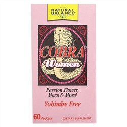 Natural Balance, Cobra Women, 60 капсул на растительной основе