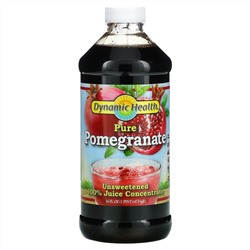 Dynamic Health, Pure Pomegranate, Unsweetened, 16 fl oz (473 ml)