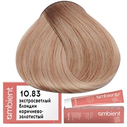 Крем-краска для волос AMBIENT 10.83, Tefia