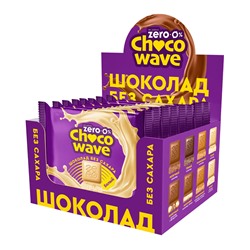 Белый шоколад без сахара Chocowave набор, 8 шт. по 60 г