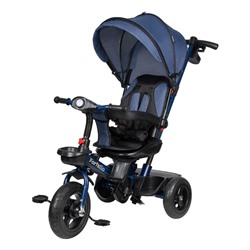 Детский трехколесный велосипед (2024) Farfello PL-02 Синий/blue