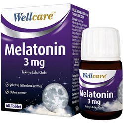 Wellcare Melatonin 3 mg 60 Tablet