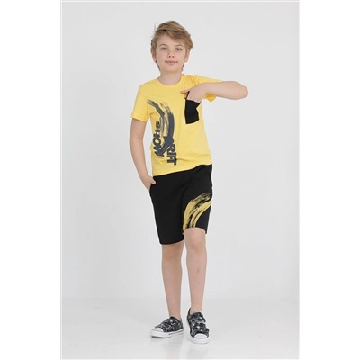 Комплект желтых шорт для мальчика LupiaKids Show Drift LP-24SUM-008