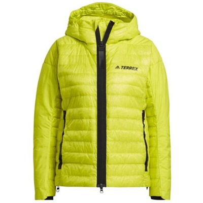 adidаs Terrex Myshelter Down Jacket лыжная куртка женская пуховик водоотталкивающая куртка на утином пуху GM4785 желтый