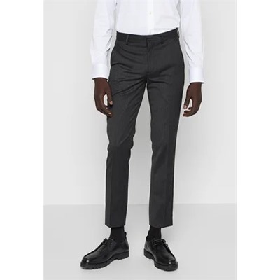 Selected Homme - SLHMYLOBILL SLIM - костюмные брюки - темно-серый