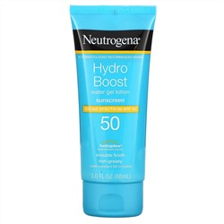 Neutrogena, Hydro Boost, гель-лосьон на водной основе, SPF 50, 88 мл (3 жидк. унции)