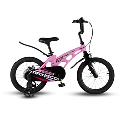 Велосипед 16'' Maxiscoo Cosmic Стандарт, цвет розовый матовый