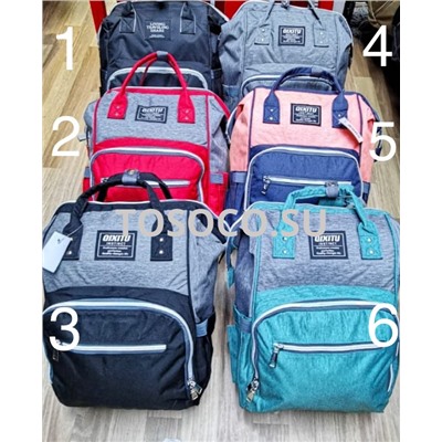 508 сумка-рюкзак текстиль 27x42x18