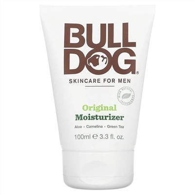 Bulldog Skincare For Men, оригинальный увлажняющий крем, 100 мл (3,3 жидк. унции)