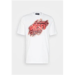 Diesel - T-JUST-E43 UNISEX - принт на футболке - белый