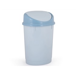 Контейнер для мусора 12л овальный (голубой)