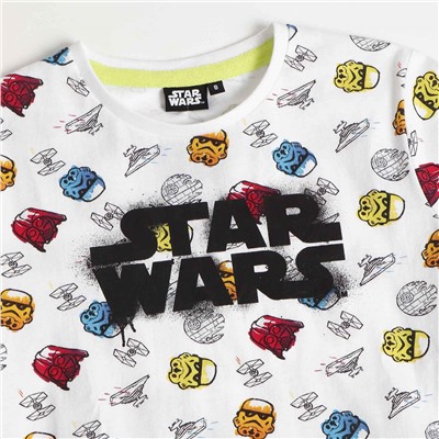 Star Wars - Pijama de 2 piezas - 100% algodón - multicolor