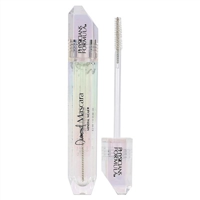 Physicians Formula, Mineral Wear, Diamond Mascara, прозрачная тушь 5-в-1, Clear Diamond, 9,5 мл (0,32 жидк. Унции)