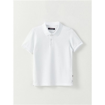 SOUTHBLUE Базовая футболка с короткими рукавами и воротником-поло для мальчиков