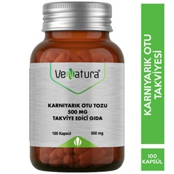 Venatura Karnıyarık Otu Tozu 500 mg 100 Kapsül