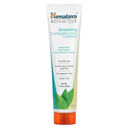 Himalaya, Botanique, отбеливающая зубная паста Simply Mint, 5,29 унций (150 г)