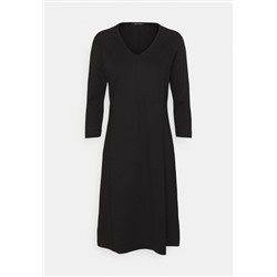 Marc O'Polo - DRESS LONG SLEEVE VNECK - платье из джерси - черный