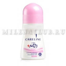 CARELINE Шариковый дезодорант-антиперспирант PURE 75 мл.