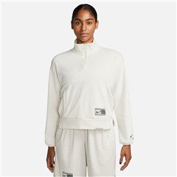 Sudadera con cremallera Swoosh Fly - Dri-FIT - blanco