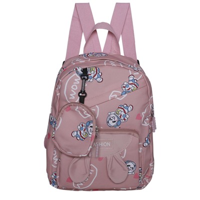 Молодежный рюкзак MERLIN D8101 розовый